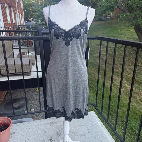 NWT Natori Gray Slip Dress Size Small - Picture 9 of 12